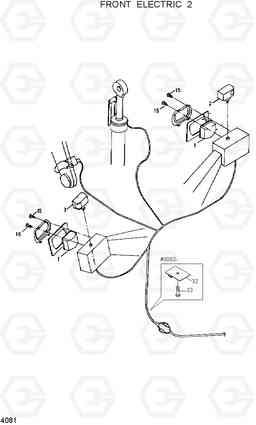 4081 FRONT ELECTRIC 2 HL25C, Hyundai
