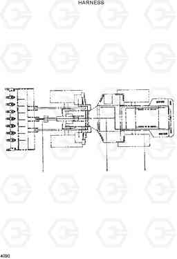 4090 HARNESS HL25C, Hyundai