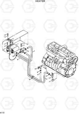 4110 HEATER HL25C, Hyundai