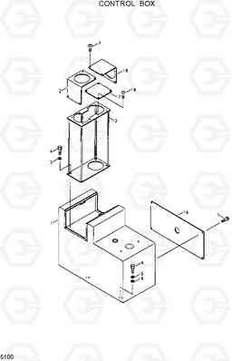 5100 CONTROL BOX HL25C, Hyundai