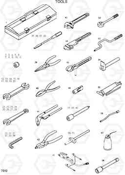 7010 TOOLS HL25C, Hyundai