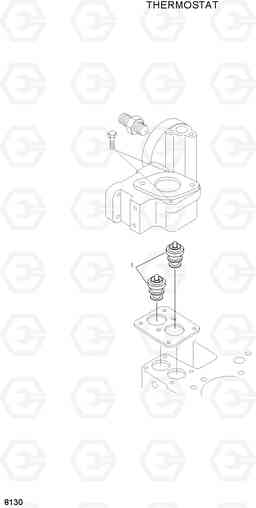 8120 THERMOSTAT HL25C, Hyundai