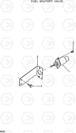 8250 FUEL SHUTOFF VALVE HL25C, Hyundai