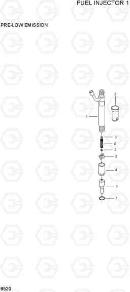 8330 FUEL INJECTOR HL25C, Hyundai