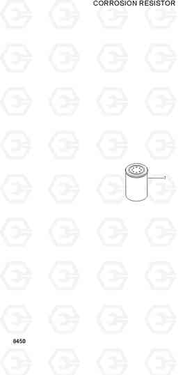 8460 CORROSION RESISTOR HL25C, Hyundai
