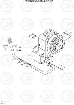 1011 TRANSMISSION & PIPING HL35C, Hyundai