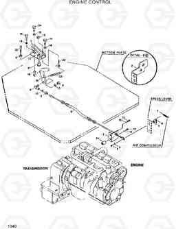 1040 ENGINE CONTROL HL35C, Hyundai