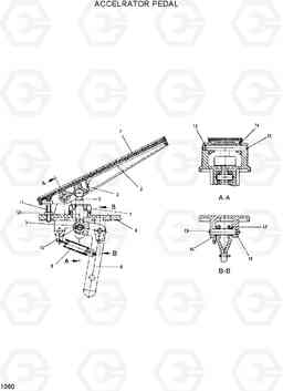 1060 ACCELERATOR PEDAL HL35C, Hyundai