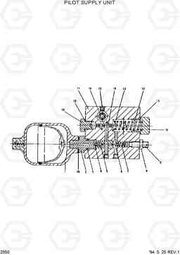 2050 PILOT SUPPLY UNIT HL35C, Hyundai