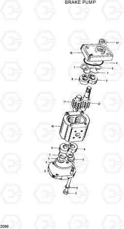 2090 BRAKE PUMP HL35C, Hyundai