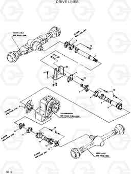 3010 DRIVE LINES HL35C, Hyundai