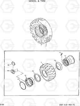 3100 WHEEL & TIRE HL35C, Hyundai