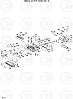 3191 GEAR SHIFT SYSTEM 2 HL35C, Hyundai