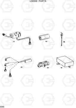 3250 LOOSE PARTS HL35C, Hyundai