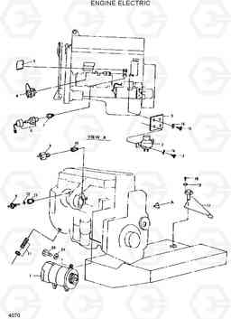 4070 ENGINE ELECTRIC HL35C, Hyundai