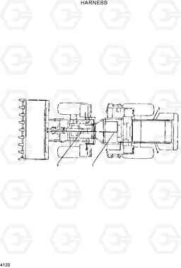 4120 HARNESS HL35C, Hyundai