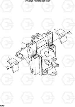 5010 FRONT FRAME GROUP HL35C, Hyundai