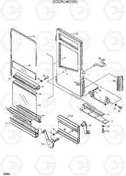 5060 CAB DOOR(-#0295) HL35C, Hyundai