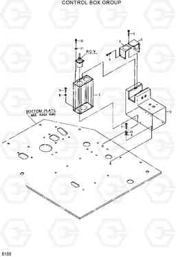 5100 CONTROL BOX GROUP HL35C, Hyundai