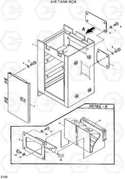 5130 AIR TANK BOX HL35C, Hyundai
