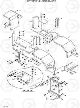 5170 OPTION FULL MUD GUARD HL35C, Hyundai
