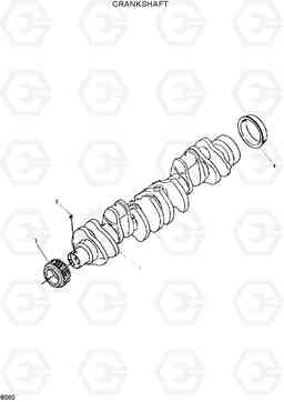 8060 CRANKSHAFT HL35C, Hyundai