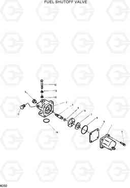 8250 FUEL SHUTOFF VALVE HL35C, Hyundai