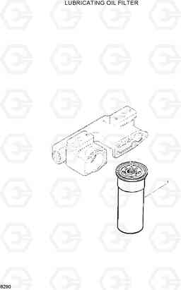 8290 LUBRICATING OIL FILTER HL35C, Hyundai