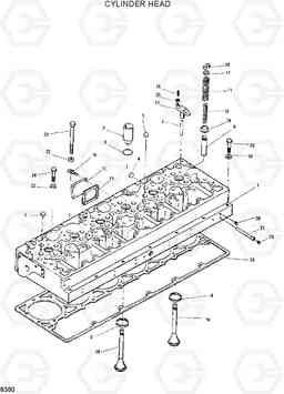 8360 CYLINDER HEAD HL35C, Hyundai