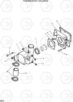 8440 THERMOSTAT HOUSING HL35C, Hyundai