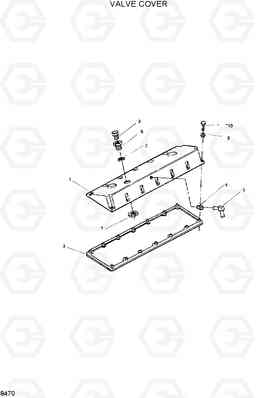 8470 VALVE COVER HL35C, Hyundai
