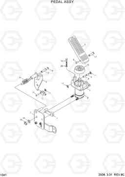 1041 PEDAL ASSY(#0044-) HL720-3, Hyundai