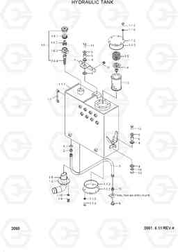 2060 HYDRAULIC TANK HL720-3, Hyundai