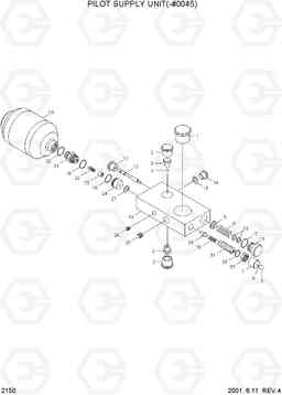 2150 PILOT SUPPLY UNIT(-#0045) HL720-3, Hyundai