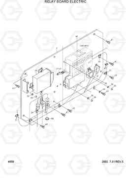 4050 RELAY BOARD ELECTRIC HL720-3, Hyundai