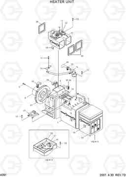 4091 HEATER UNIT HL720-3, Hyundai