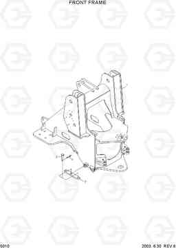 5010 FRONT FRAME HL720-3, Hyundai