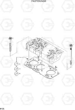 8125 FASTENINGS HL720-3, Hyundai