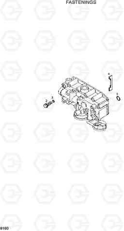 8160 FASTENINGS HL720-3, Hyundai