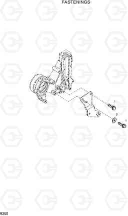 8350 FASTENINGS HL720-3, Hyundai