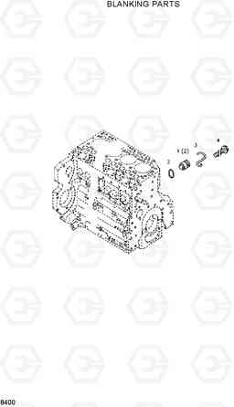 8400 BLANKING PARTS HL720-3, Hyundai