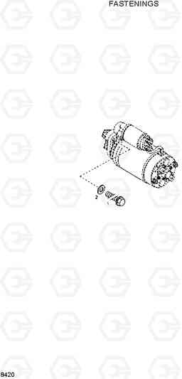 8420 FASTENINGS HL720-3, Hyundai