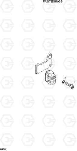 8460 FASTENINGS HL720-3, Hyundai