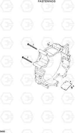 8495 FASTENINGS HL720-3, Hyundai