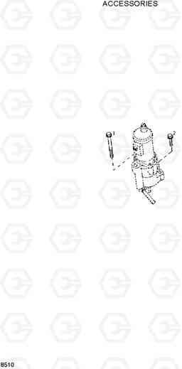 8510 ACCESSORIES HL720-3, Hyundai