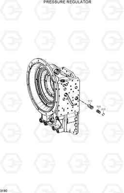 3190 PRESSURE REGULATOR HL720-3(#0053-), Hyundai