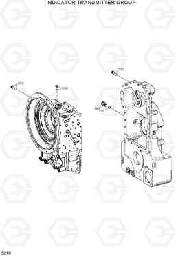 3210 INDICATOR TRANSMITTER GROUP HL720-3(#0053-), Hyundai