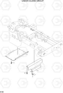 5130 UNDER GUARD GROUP HL720-3(#0053-), Hyundai