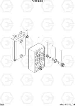 2090 FUSE BOX HL730-7, Hyundai