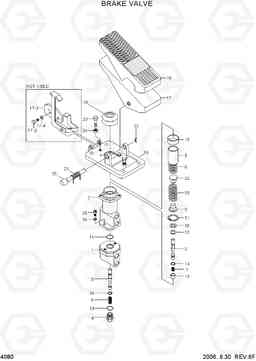 4080 BRAKE VALVE HL730-7, Hyundai